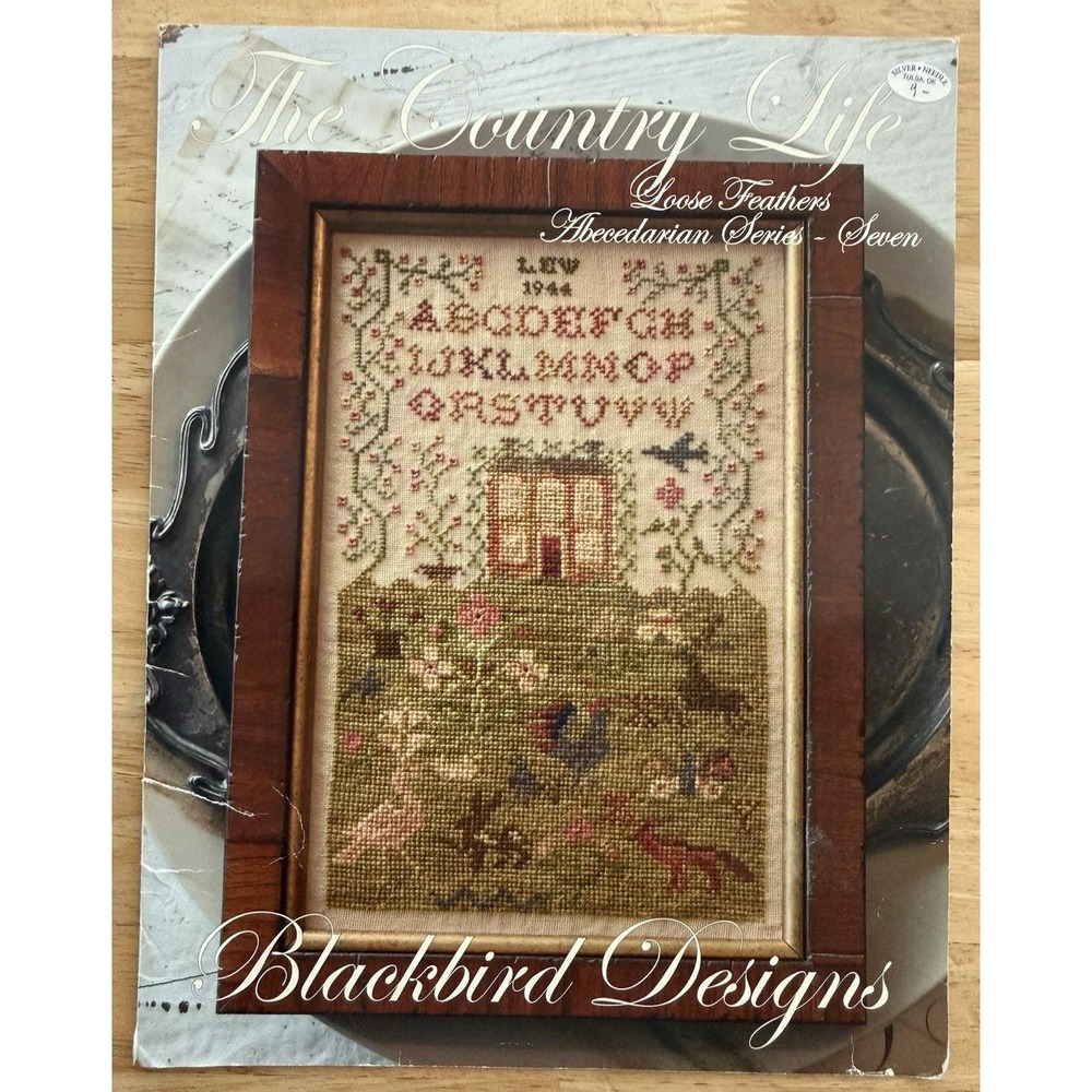 The Country Life by Blackbird Designs cross stitch pattern *IN ROUGH SHAPE*